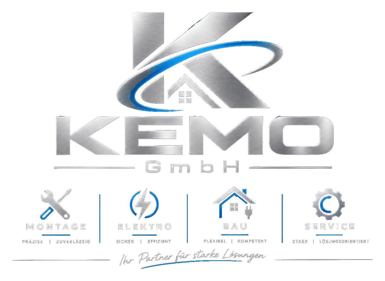 Kemo GmbH – Montage, Elektro, Bau, Service: Ihr Partner für starke Lösungen